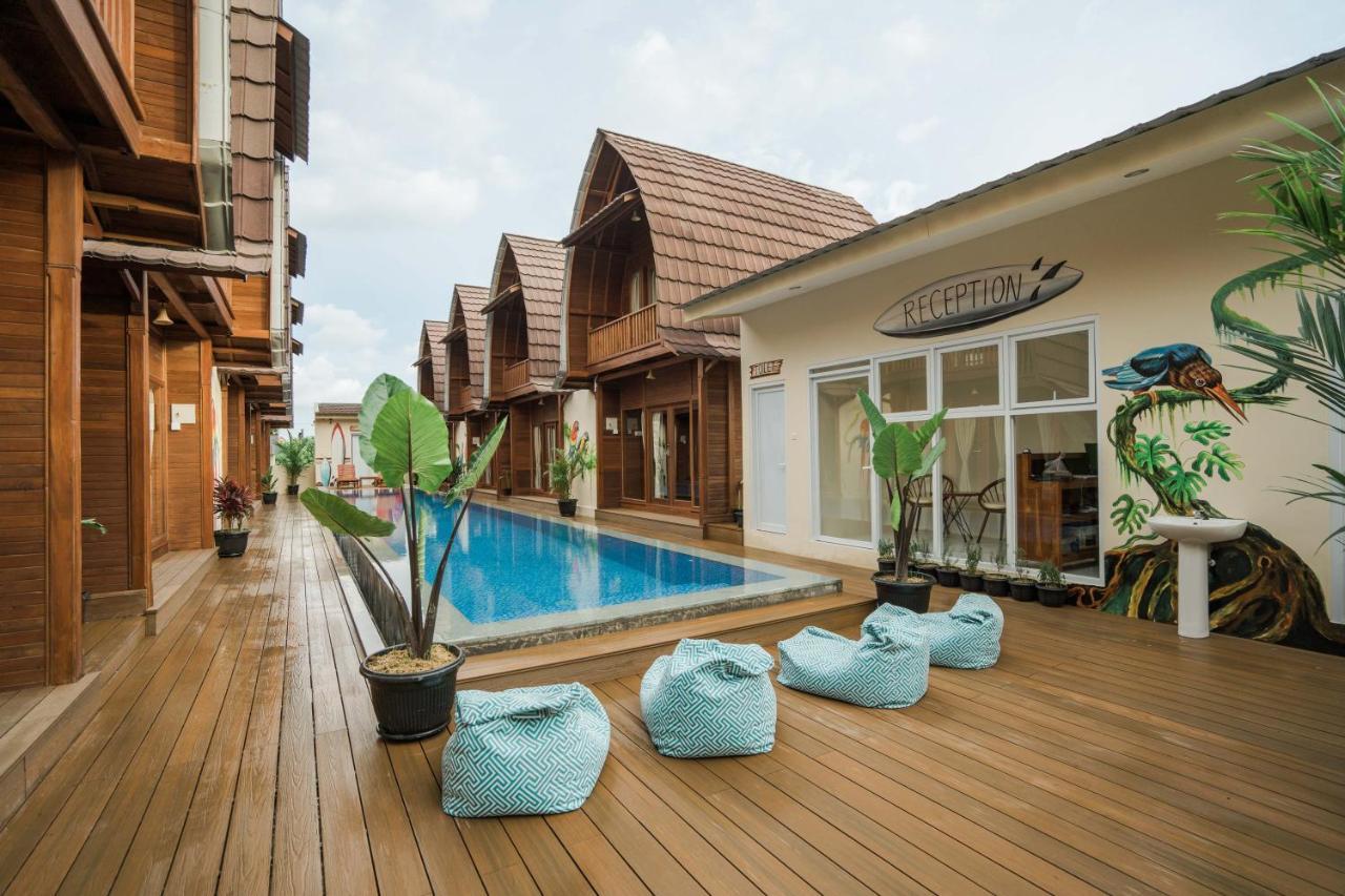 Hotel Andi Beach House Canggu Exteriér fotografie